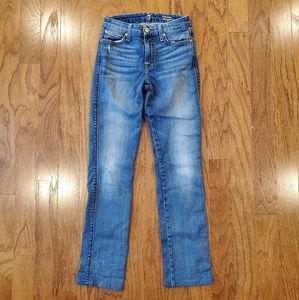 Seven for all Mankind Kimmie straight leg jean, size 26